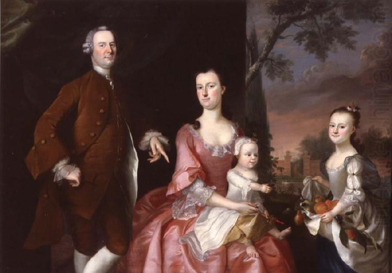 Issk and his family, unknow artist